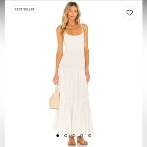 L*SPACE Santorini Dress in Cream (XS)